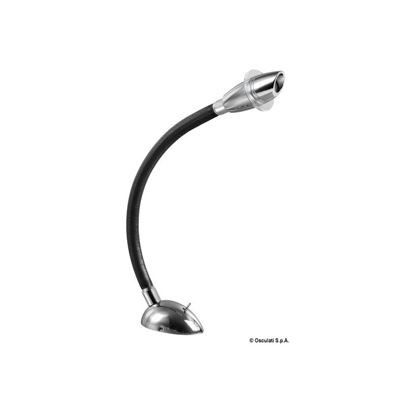 Spot led articulé cuir