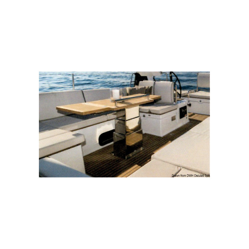 Pied de table électrique