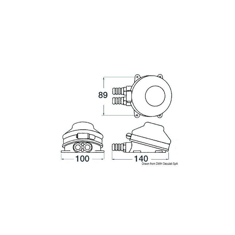 Pompe à pédale "Baby Foot MK2" 