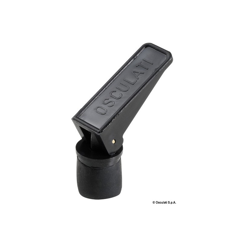 Nable avec bouchon à levier 