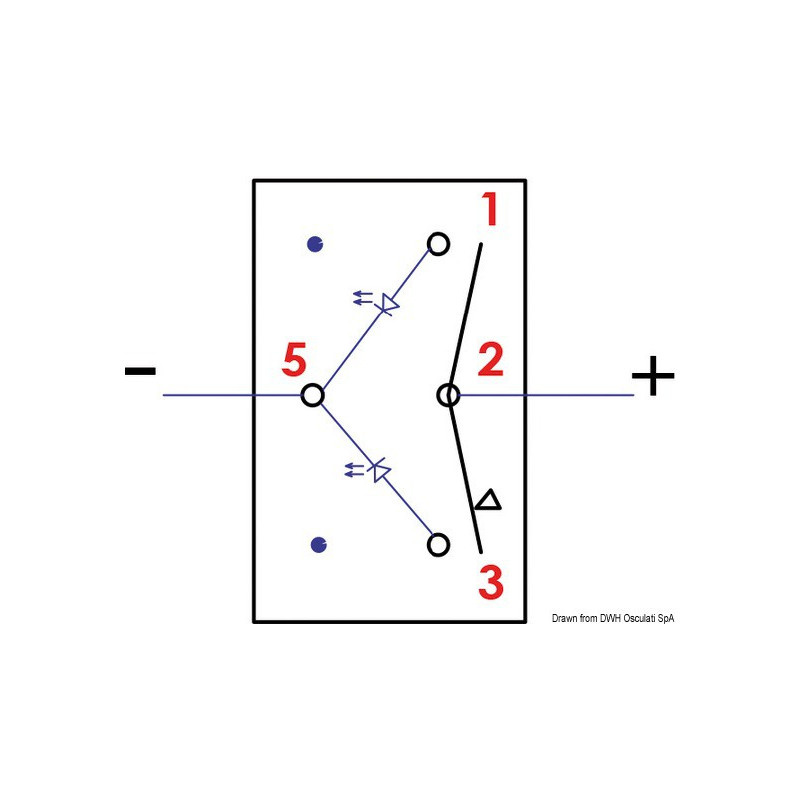 Interrupteur à bascule "Marina R" 
