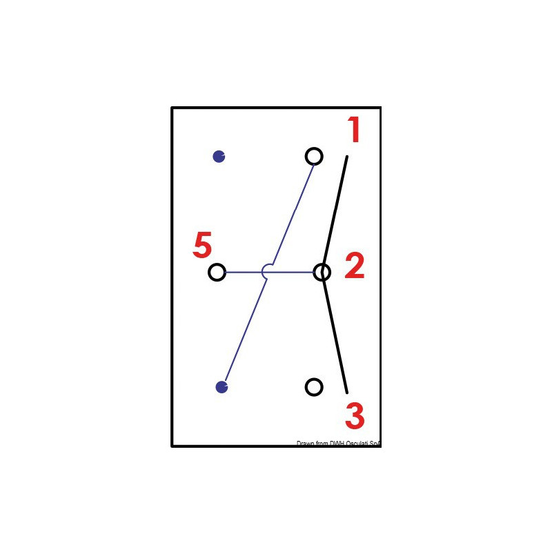 Interrupteur à bascule "Marina R" 