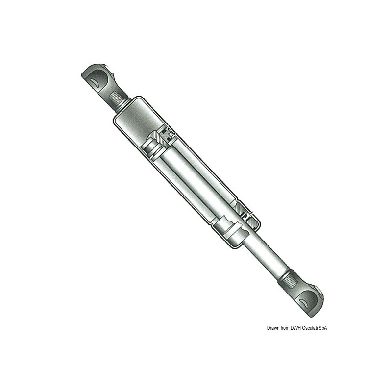 Ressort à gaz à sphère