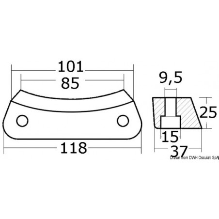 Anode VOLVO Duo Prop