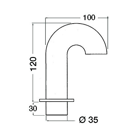 Passe-câble à pipe