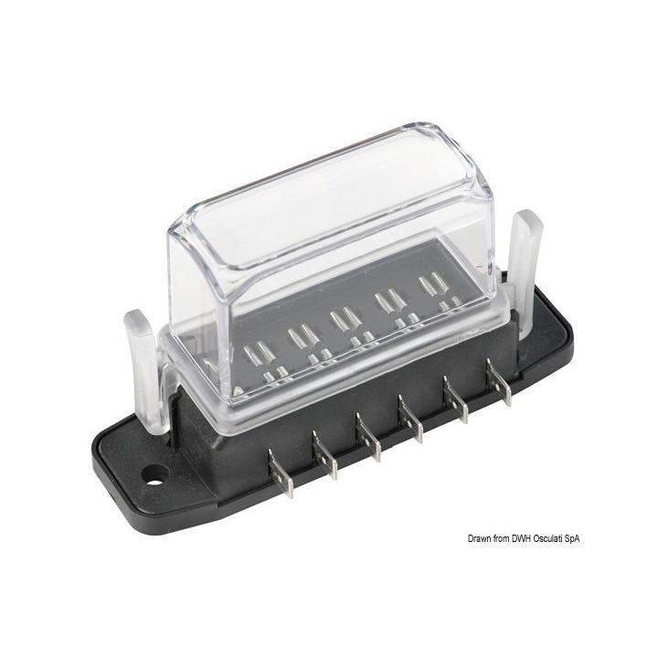 Porte-fusible à couvercle haut