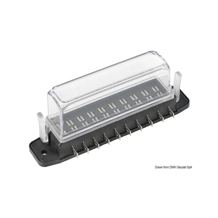 Porte-fusible à couvercle haut