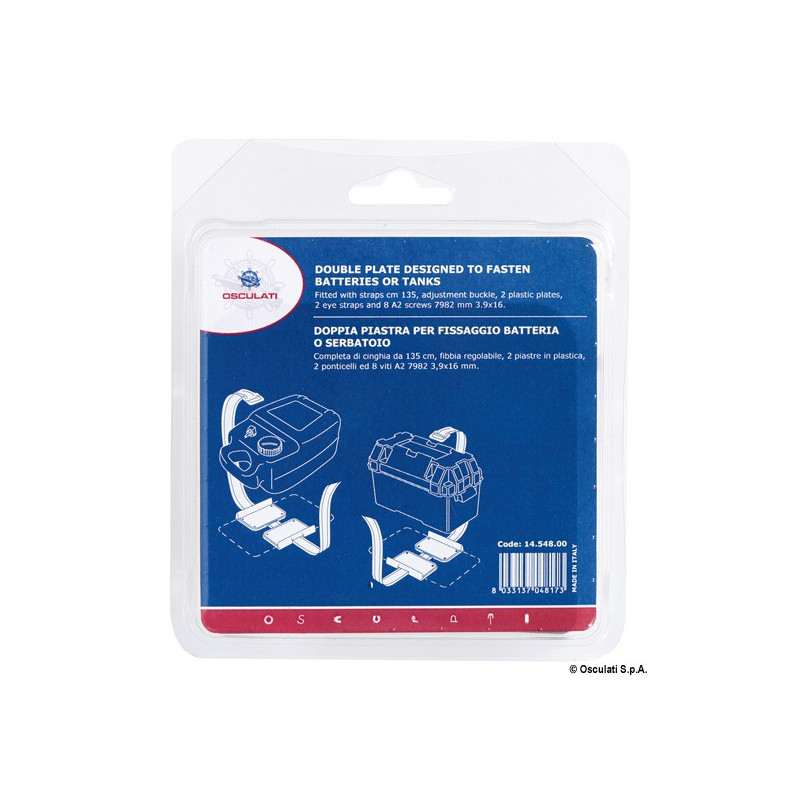 Kit de fixation pour batterie 