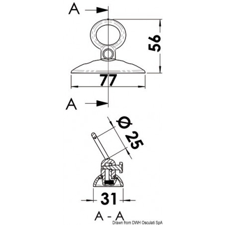  Fixation mobile pour pare-battages 