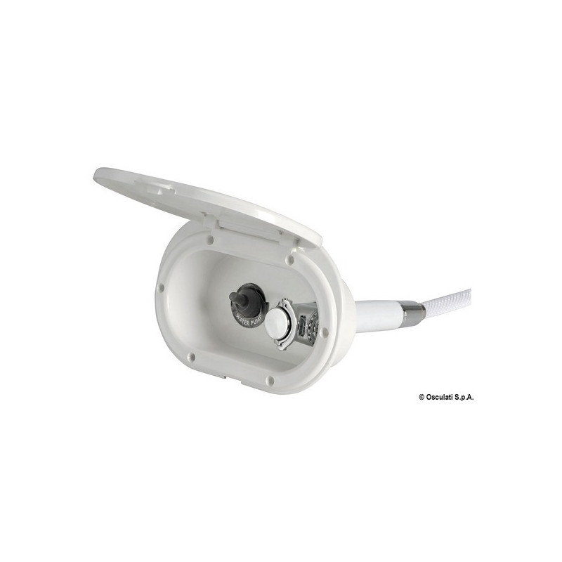 Coffret douche à bouton extractible 