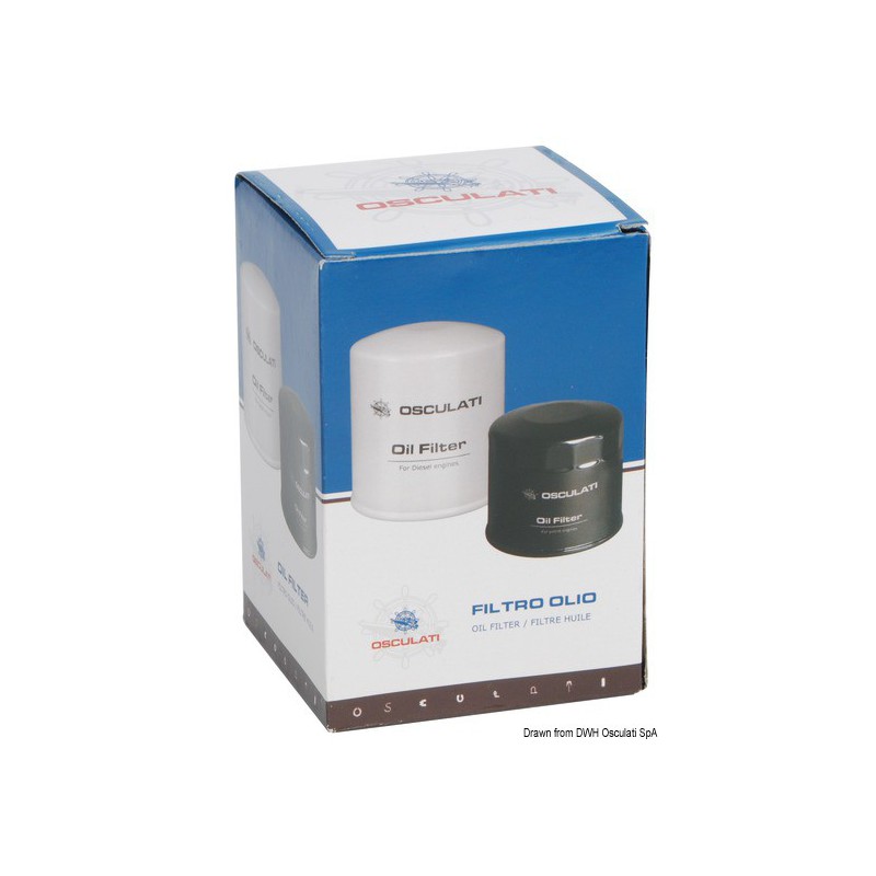 Filtre huile pour hors-bord