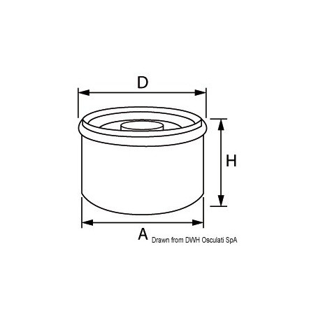 Filtre huile pour hors-bord
