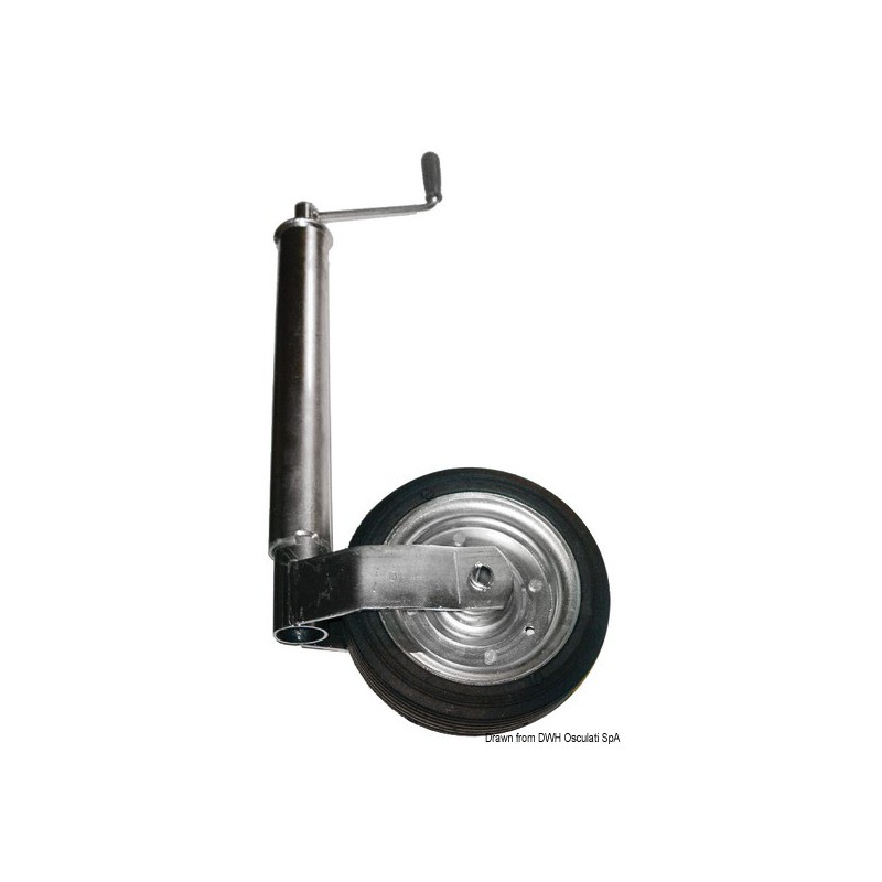 Roue jockey réglable 