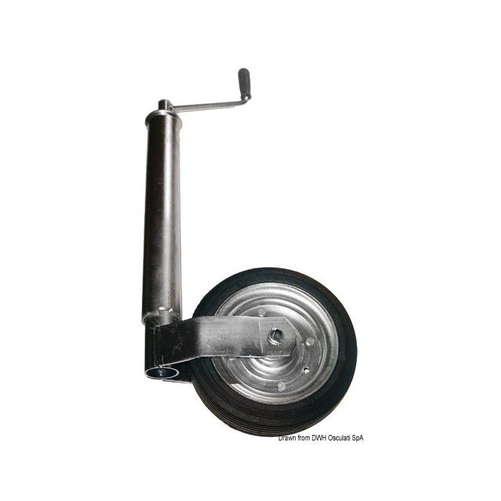 Roue jockey réglable 