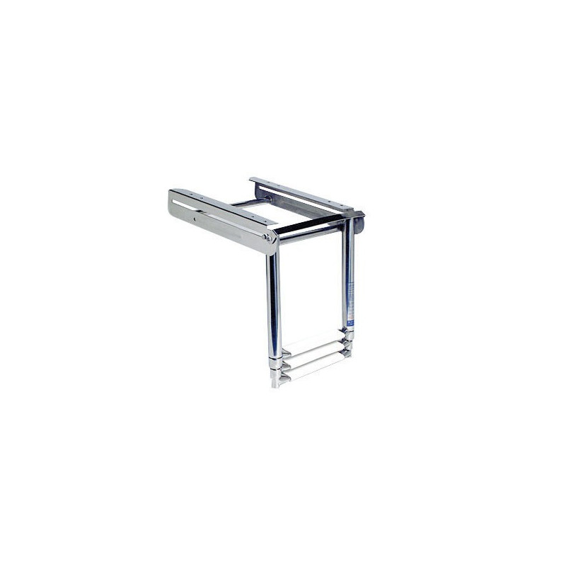 Echelle inox escamotable 