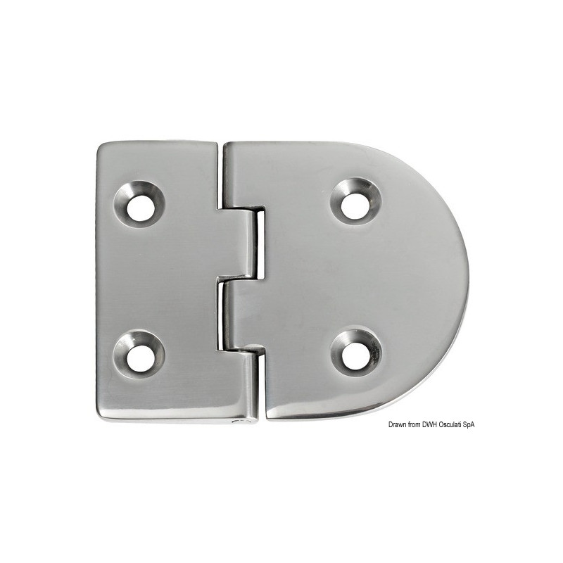 Charnières moulées 4 mm