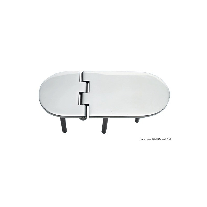 Charnières moulées 4 mm