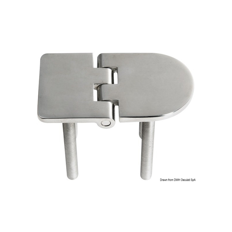 Charnières moulées 4 mm