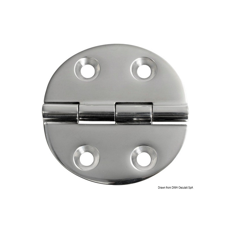 Charnières moulées 4 mm