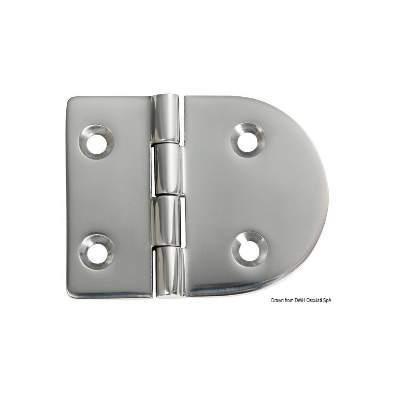 Charnières moulées 4 mm