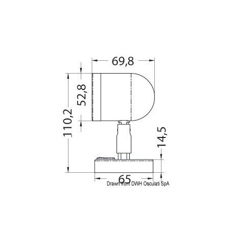 Spot orientable sur pied