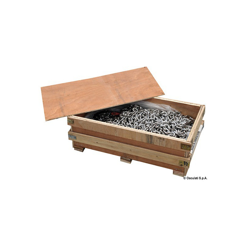 Chaîne inox calibrée 