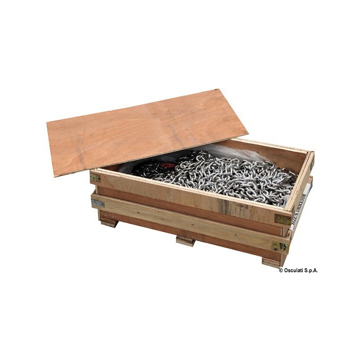 Chaîne inox calibrée 