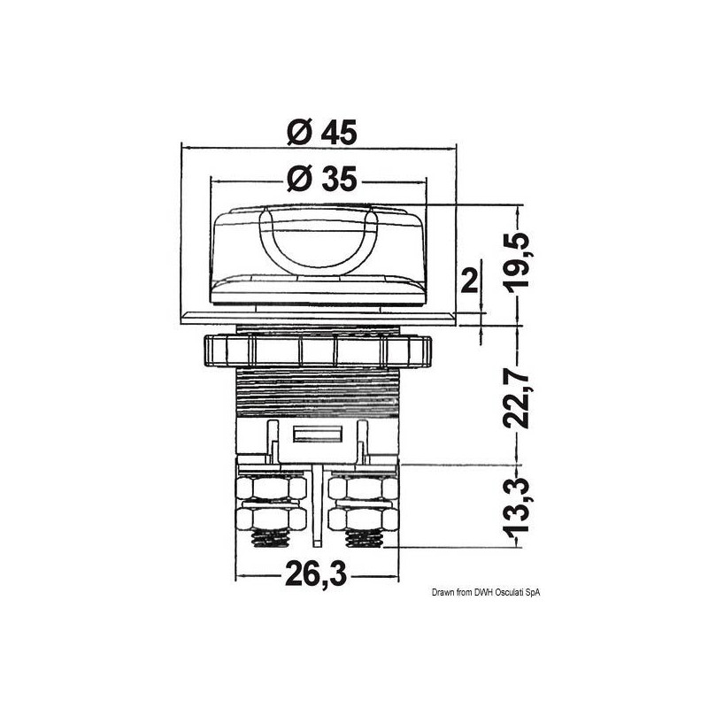 Coupe-batterie compact
