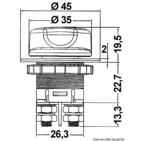 Coupe-batterie compact