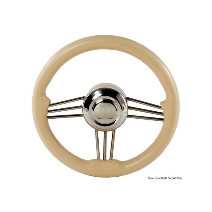 Volants inox 3 triples branches