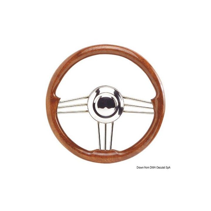 Volants inox 3 triples branches