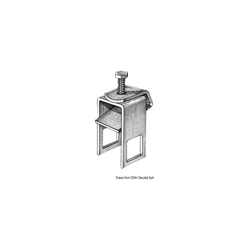 Etrier de fixation diabolo 