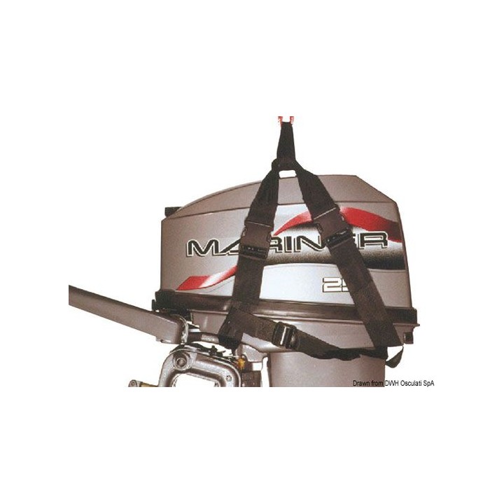 Sangle levage moteur hors-bord 