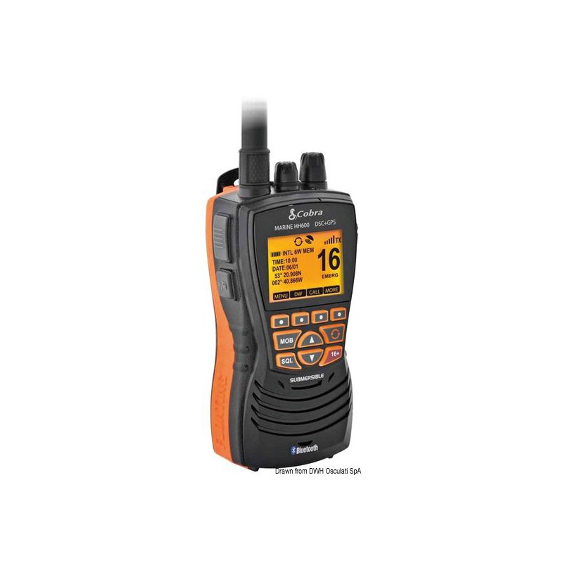 COBRA MARINE MR HH600 GPS BT EU VHF