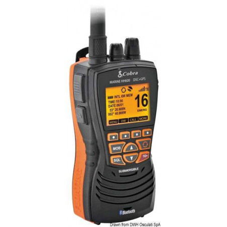 COBRA MARINE MR HH600 GPS BT EU VHF