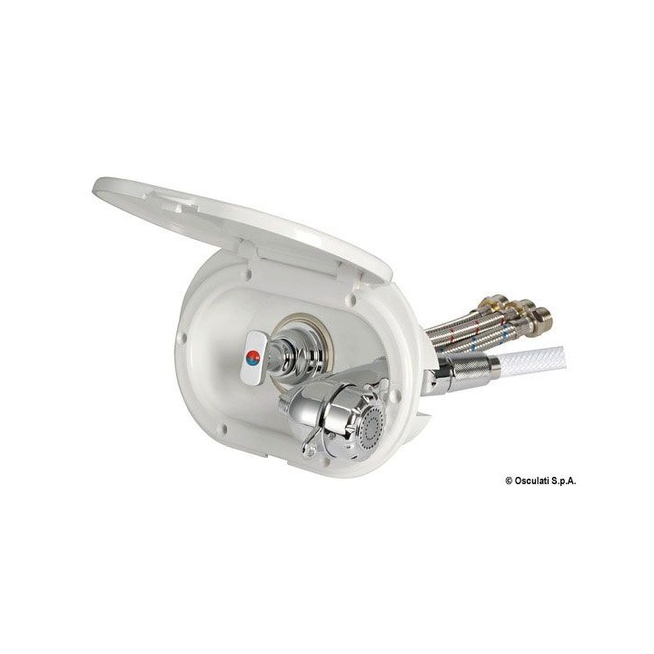 Coffrets de douche Oval, douchette Desy