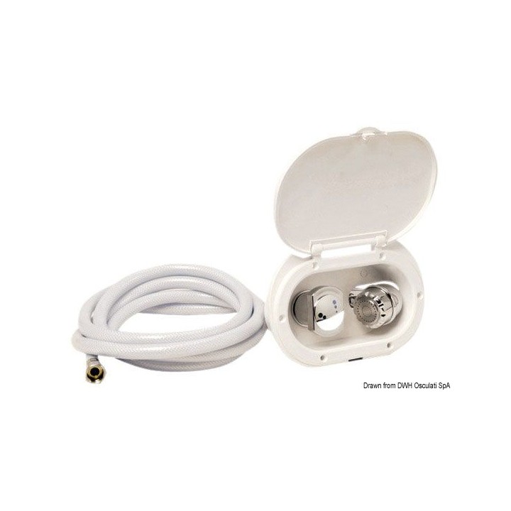 Coffret douche en Luran UV résistant