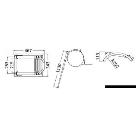 SCHEMA ECHELLE POUR CANOTS PNEUMATIQUES