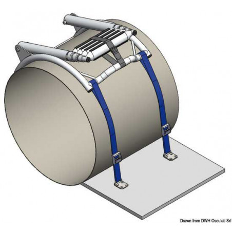 ECHELLE POUR CANOTS PNEUMATIQUES DESSIN