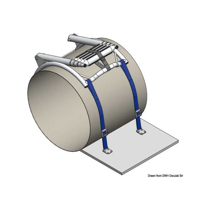 Echelle pour canots pneumatiques