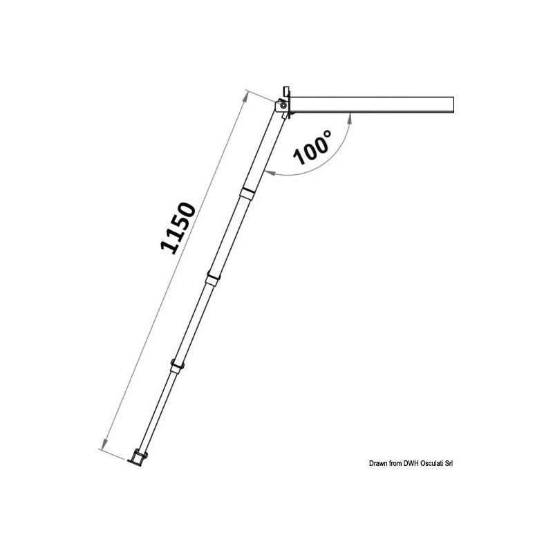 SCHEMA ECHELLE ESCAMOTABLE MONTECARLO XL