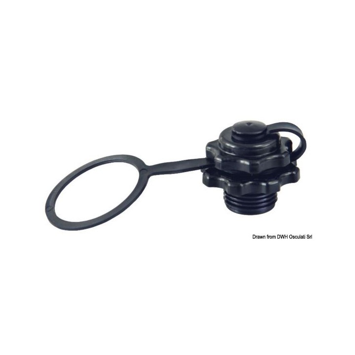 2 Valves D’air Boston Pour Bateau Gonflable – Dégonflage Rapide, Filetage 20 Mm/17 Mm – ABS Et Caoutchouc, étanches