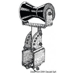 Rouleau central soutien-quille