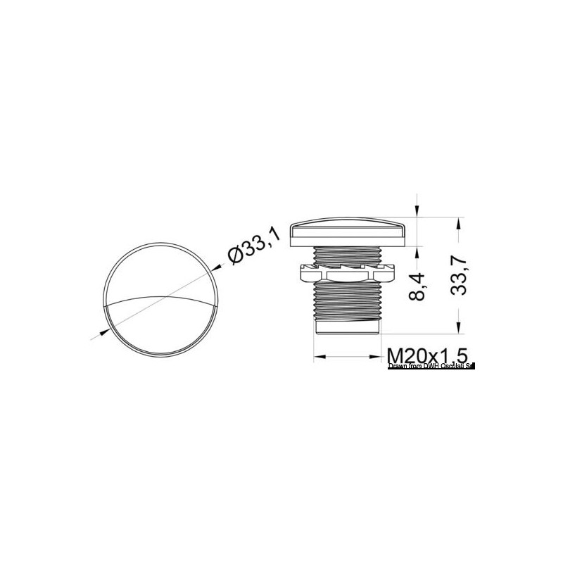 Feu de courtoisie LED