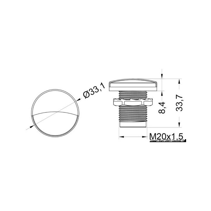 Feu de courtoisie LED