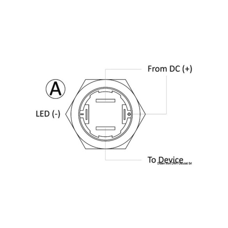 Interrupteur FLAT inox