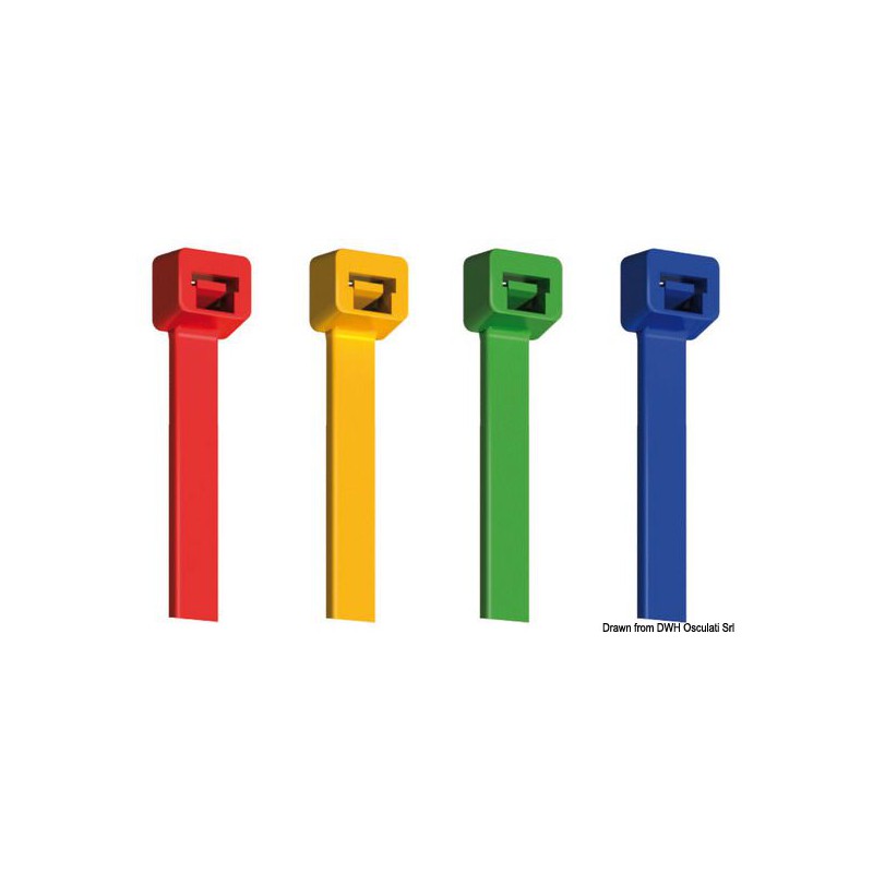 Colliers nylon colorés