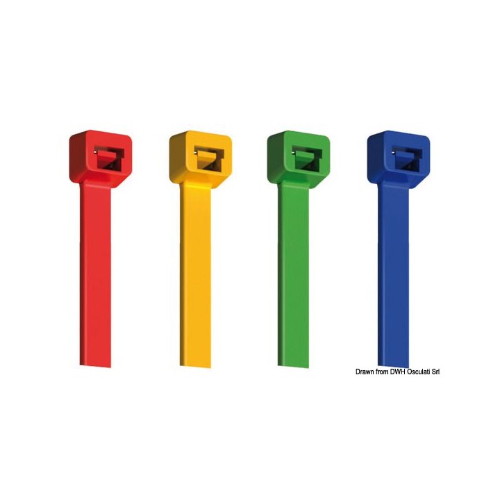 Colliers nylon colorés