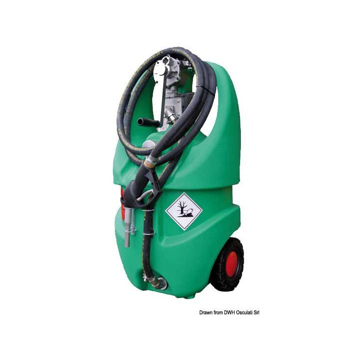 Jerrican essence mobile