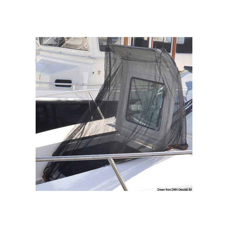 Rideau anti-moustique exterieur